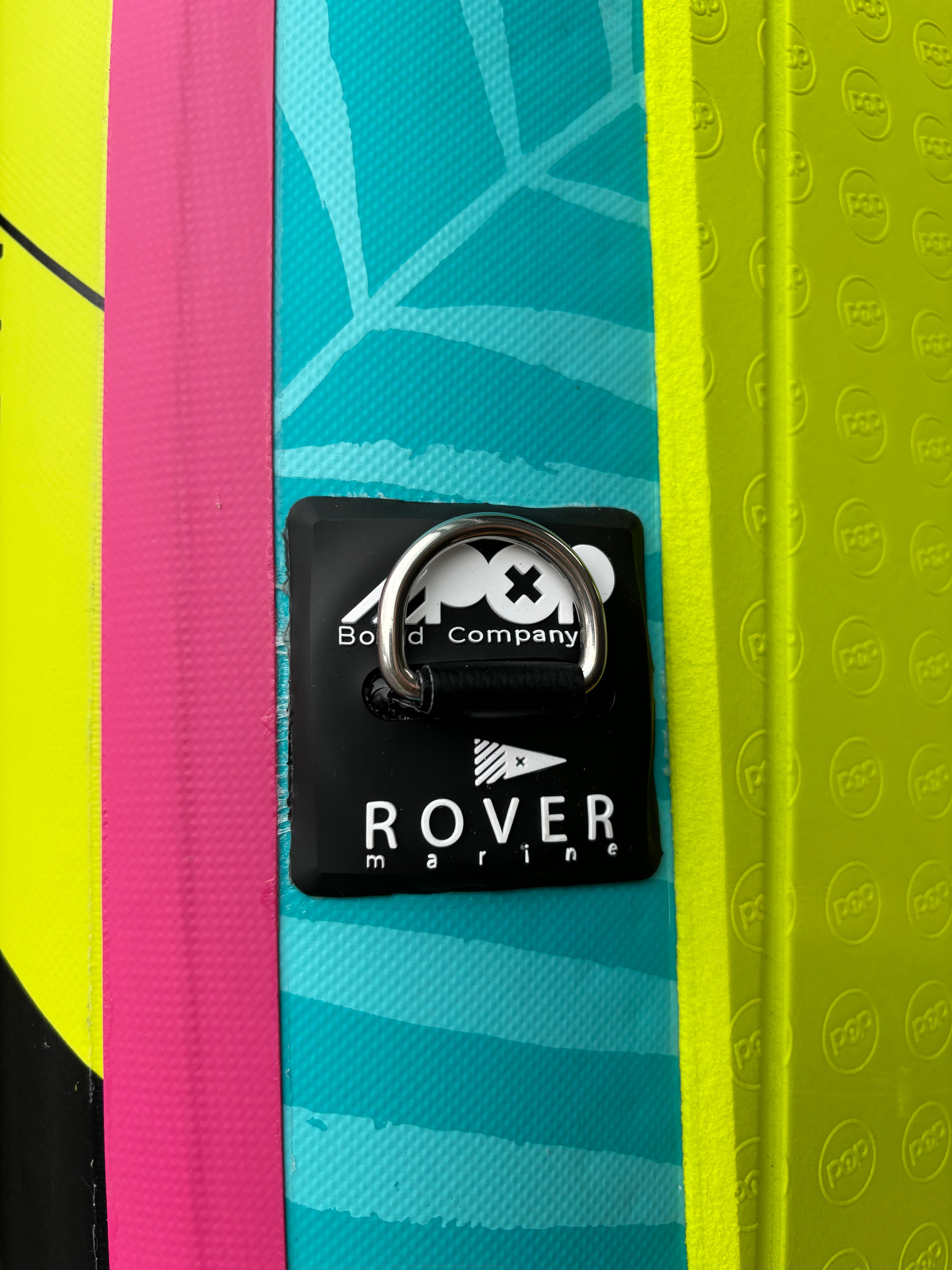 11'0" Yacht Hopper Inflatable Touring SUP - Turq/Neon/Pink